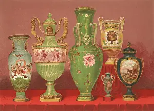 Bleu: Variety of Vases