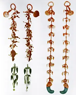 Pendant: Various Gold Pendants from Silla dynasty
