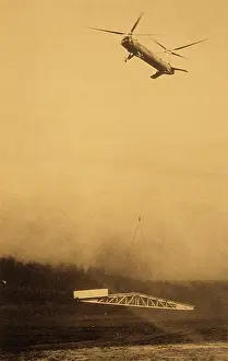 C1960s: Various helicopters lifting load