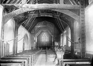 Sidcup: Various Houses and Churches in Sidcup - Interior view of All