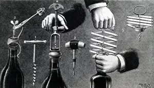 Conventional: Various improved forms of corkscrew compared with