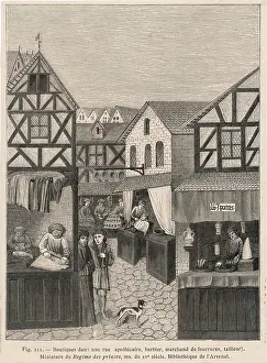Apothecary: VARIOUS MEDIEVAL SHOPS