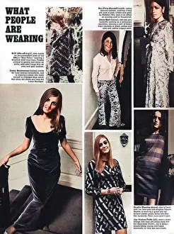 Crepon: Various outfits from the 1960s