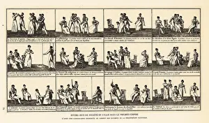 Games And Pastimes: Various party games popular during the Napoleonic Era