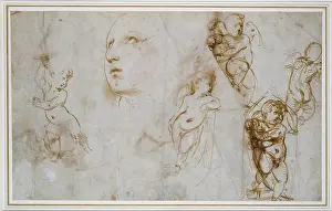 Beckford: Various studies, drawings by Raphael