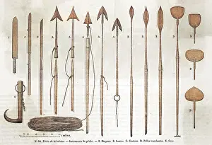 Harpoons: VARIOUS WHALING ITEMS