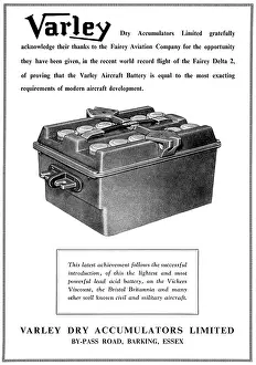 Varley: Varley Aircraft Batteries