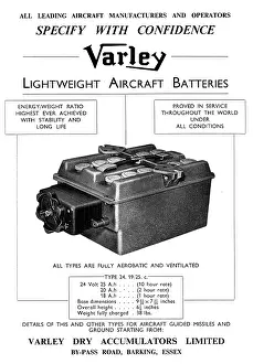 Varley: Varley Aircraft Batteries