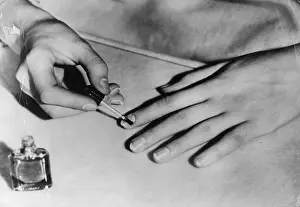 Varnishing: VARNISHING NAILS