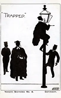 Lampost: Varsity Sketches - Trapped - Caught by the Master