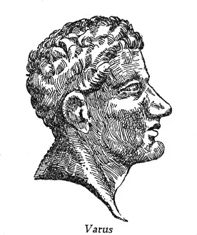 Teutoburg: Varus, Publius Quinctilius, circa 46 BC - 9 AD