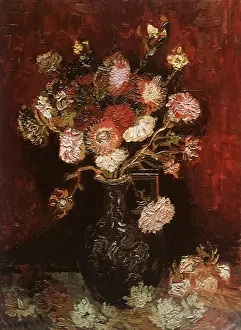 Lifes: Vase with Asters and Phlox, by Van Gogh