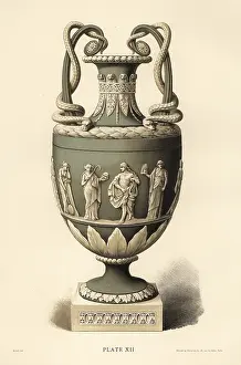 Flaxman: Vase with classical reliefs by John Flaxman