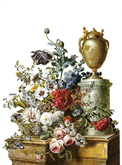Tabletop: A Vase of Flowers