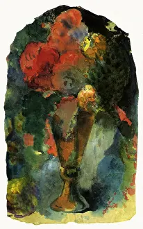 Conical: Vase of Flowers, by Gauguin