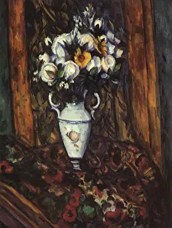 Lifes: Vase of Flowers, by Paul Cezanne