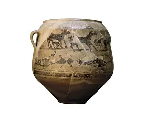 Vaso: Vase of the Goats. 4th c. BC. Found at the Tomb