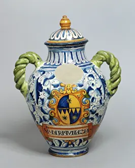 Shepherdess: Vase with two handles