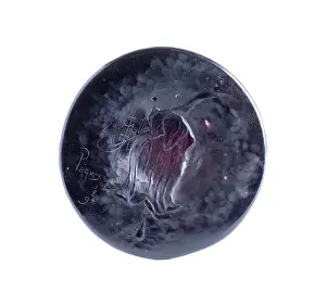 Pins: Vase with Latin inscription