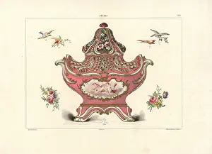 Gillot: Vase in the pot-pourri style 1757