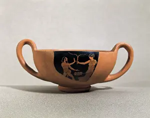 Escala: VASE. RED-FIGURE CERAMIC