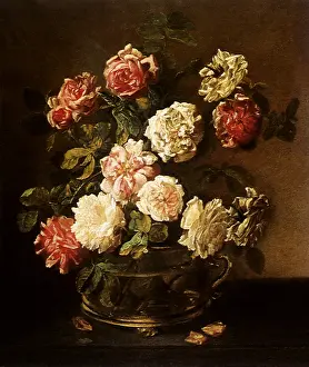 1690s: A Vase of Roses
