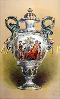 Skilful: VASE FROM SEVRES 1851