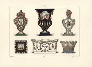 Jardiniere: Vases and jardiniere