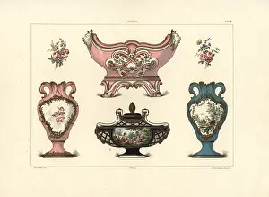 Jardiniere: Vases and jardiniere