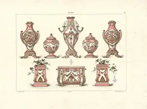 Gillot: Vases and jardinieres