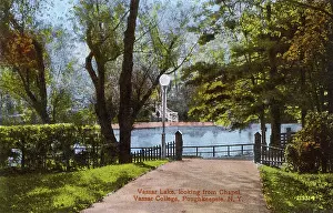 Colleges: Vassar Lake, Vassar College, Poughkeepsie, NY State, USA