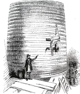 1841: Vats in which beer is kept between fermenting