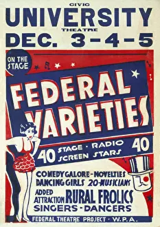 Frolics: Vaudeville. Federal varieties 40 stage, ?