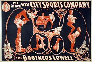 Troupes: Vaudeville troupes often included acrobatic ?