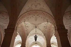 Stairhalls: Vault of the grand staircase in the Mirabell