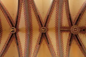 Majorcan: Vaulted ceiling, Perpignan Cathedral, Pyrenees-Orientales