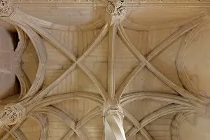 Quadripartite: Vaulted ceiling, Tower of Philip the Good, Musee