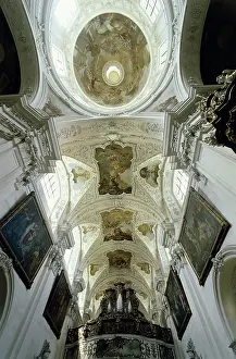 Doksany: Vaults of the church of Doksany