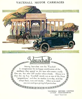 Pillared: Vauxhall Advertisement