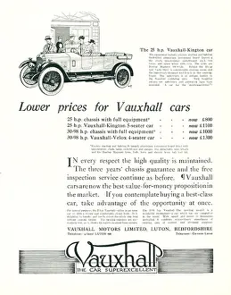 Superexcellent: Vauxhall Advertisement
