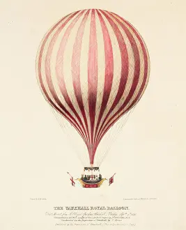 Ascending: Vauxhall Royal Balloon ascent