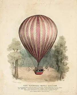 Ascending: Vauxhall Royal Balloon first ascent