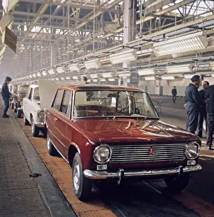 Tolyatti: VAZ production line, 1974