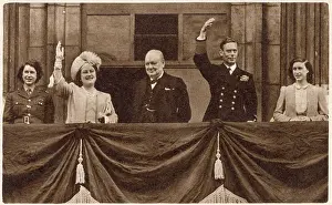 A.t.s: V.E. Day - Balcony of Buckingham Palace
