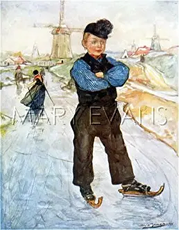 Veere: VEERE ICE SKATING BOY
