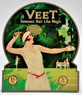 Racquet: Veet hair remover