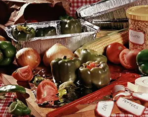 Peppers: Vegetable Ingredients Necessary To Make Stuffed