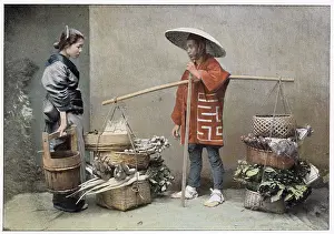 Coolie: VEGETABLE SELLER, JAPAN