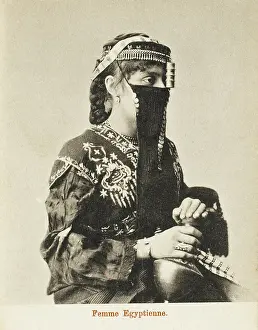 Amulet: Veiled Egyptian Lady
