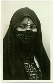 Amulet: Veiled Egyptian Woman - Cairo